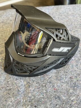 Defend Tactical Black Paintball/Protective Face Mask